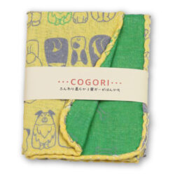 COGORI はんかち ドッグワールド・イエロー