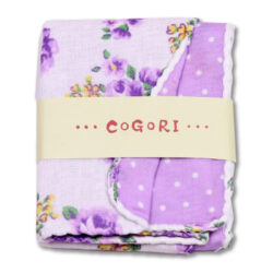 COGORI はんかち ローズ・パープル