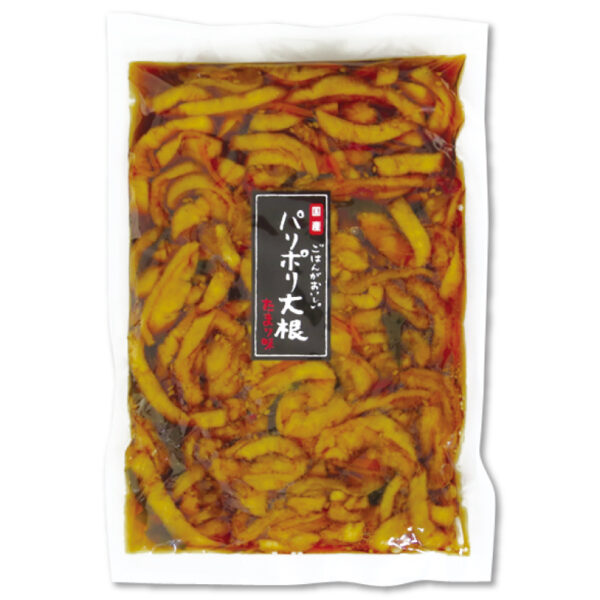 バーゲンで 国産干し大根 ご飯がおいしい 醤油漬 パリポリ大根たまり味130ｇ