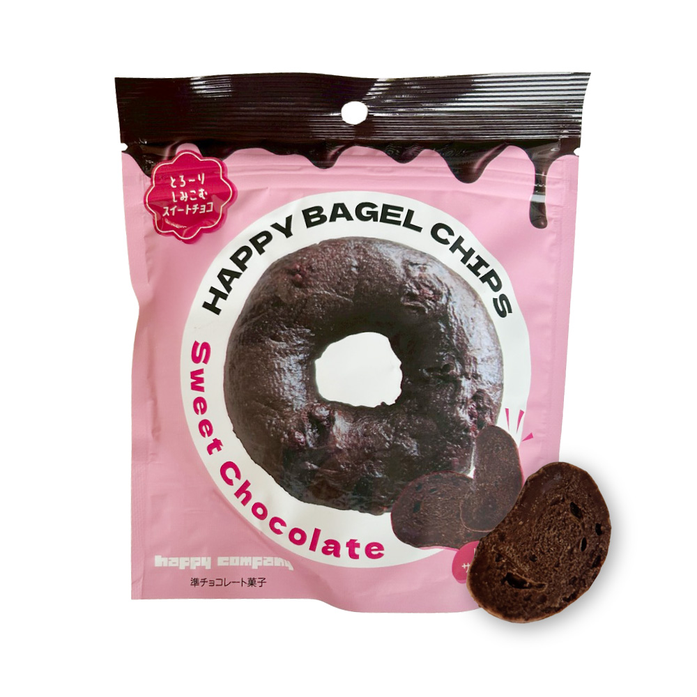 HAPPYBAGELCHIPS スイートチョコレート 50g